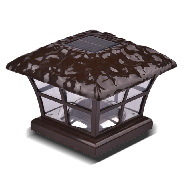 2211-F13 BR Svart Utendørs Dekorativ Høy Lysstyrke Gjerdestolpe Cap Light 2211-F13 BR Svart Utendørs Dekorativ Høy Lysstyrke Gjerdestolpe Cap Light