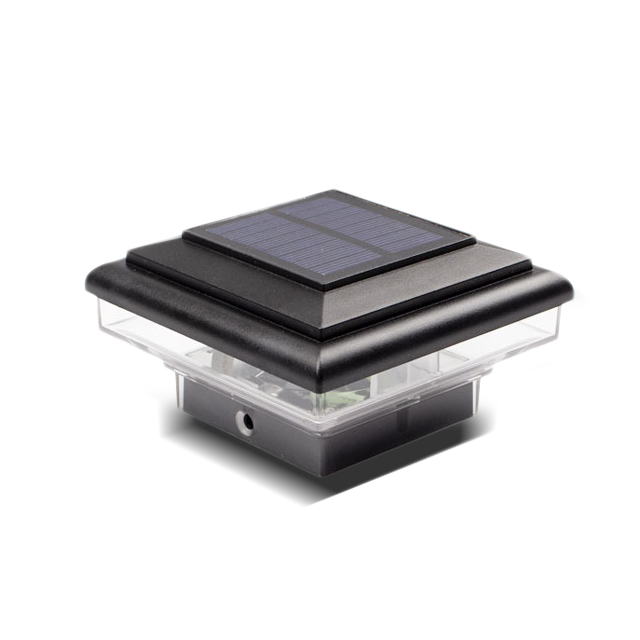 2211-FN1 svart vanntett LED-plaststolpehette Høy lysstyrke 2211-FN1 svart vanntett LED-plaststolpehette Høy lysstyrke