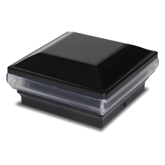 LVP12 BL 12V Lavspent Utendørs Vanntett Stolpe Cap Light LVP12 BL 12V Lavspent Utendørs Vanntett Stolpe Cap Light